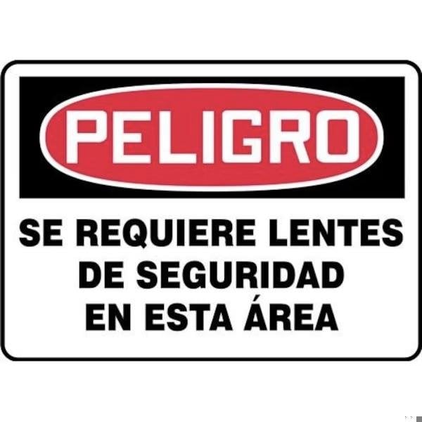 Accuform OSHA DANGER Safety Sign SAFETY SHMPPA001VA SHMPPA001VA - main